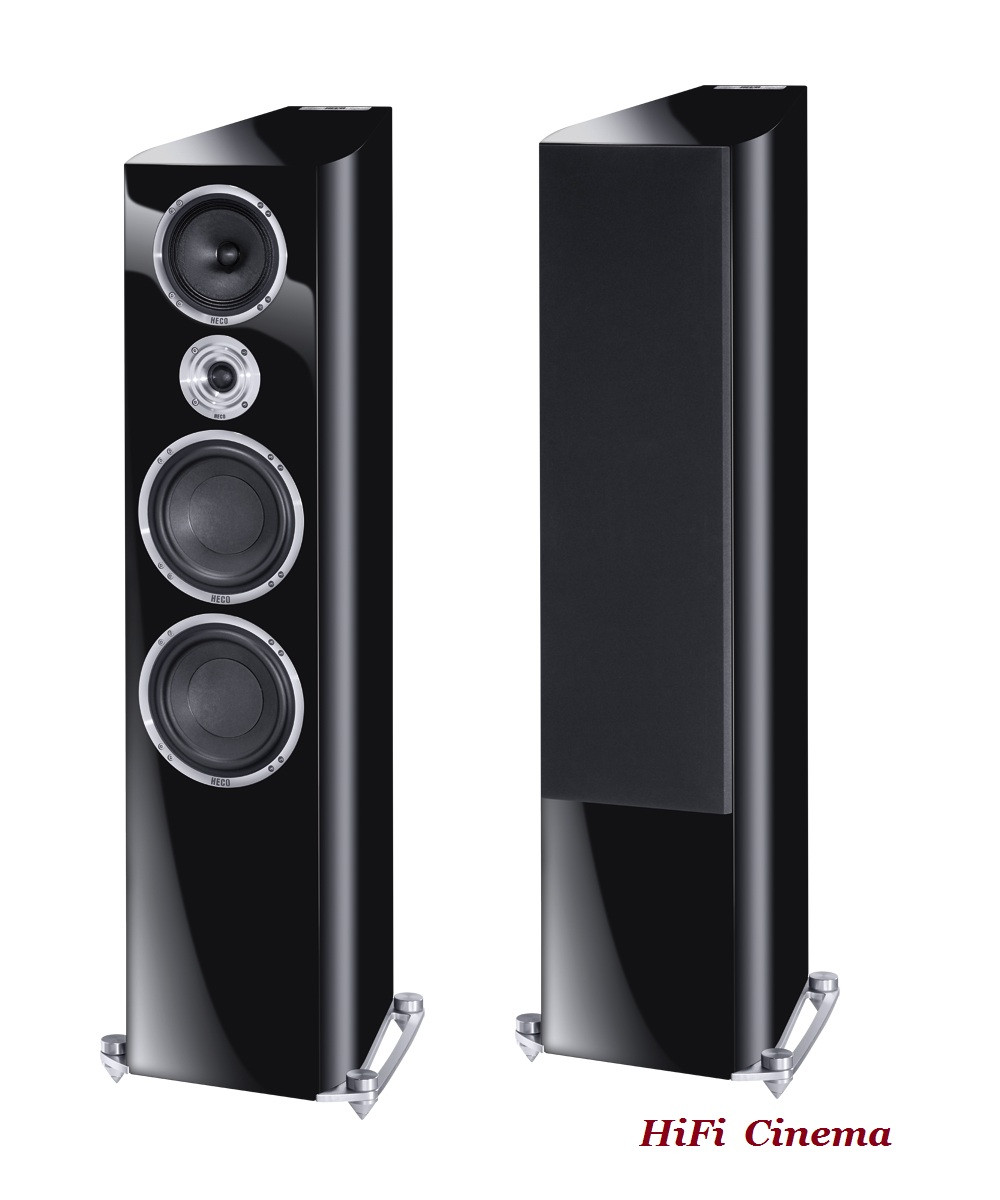 Підлогова акустика Heco Celan Revolution 9 Piano Black 3-смугова фронт для домашнього кінотеатру, фото 1