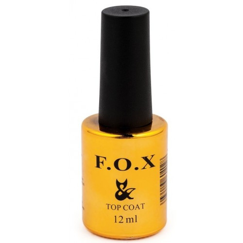 Топ каучуковий для гель-лаку FOX Rubber Top, 12 мл