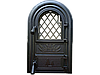 Дверцы печные со стеклом Vitrum. Дверцы для печи и барбекю (560х345мм)