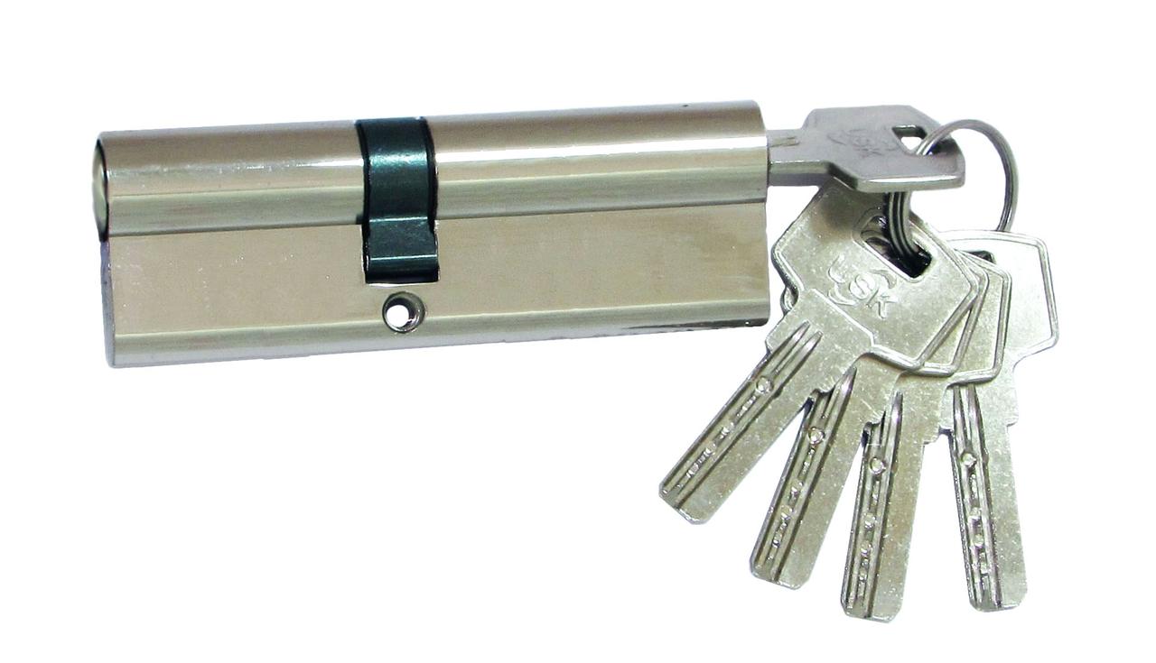 Циліндровий механізм USK ZCi-90 (40x50) ключ/ключ, фото 1