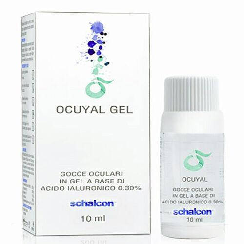 Купить Капли для глаз Ocuyal Gel с гиалуроновой кислотой 10ml Schalcon ...