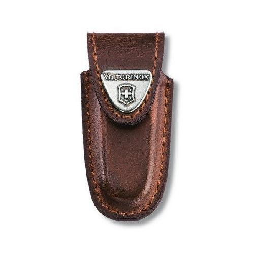 Чохол для ножів шкіряний Victorinox на липучці 2-4 шарі 84-91мм (4.0533)