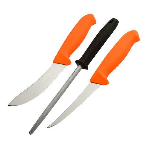 Набір 2 ножа Morakniv Set Orange 2 Knives + мусат (12098), фото 1
