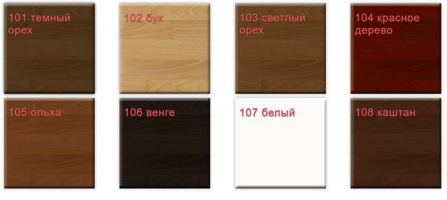 Варианты цвета кроватей Эстелла