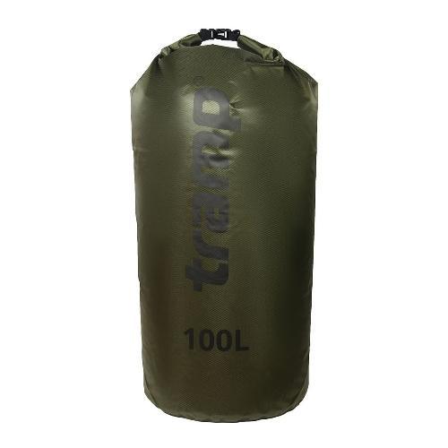 Гермомешок PVC Diamond Rip-Stop 100л Tramp TRA-210-olive