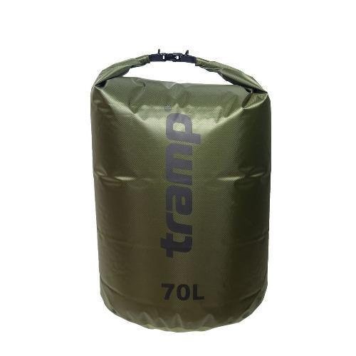 Гермомешок PVC Diamond Rip-Stop 70л Tramp TRA-209-olive