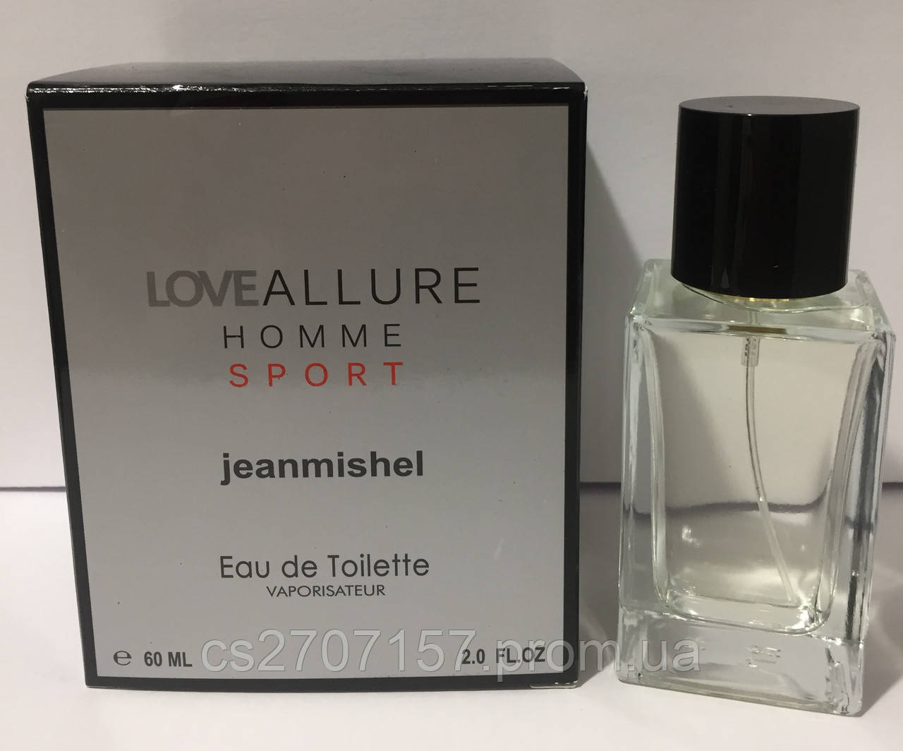 Чоловічий парфум Jeanmishel Love Allure Homme Sport 60 мл