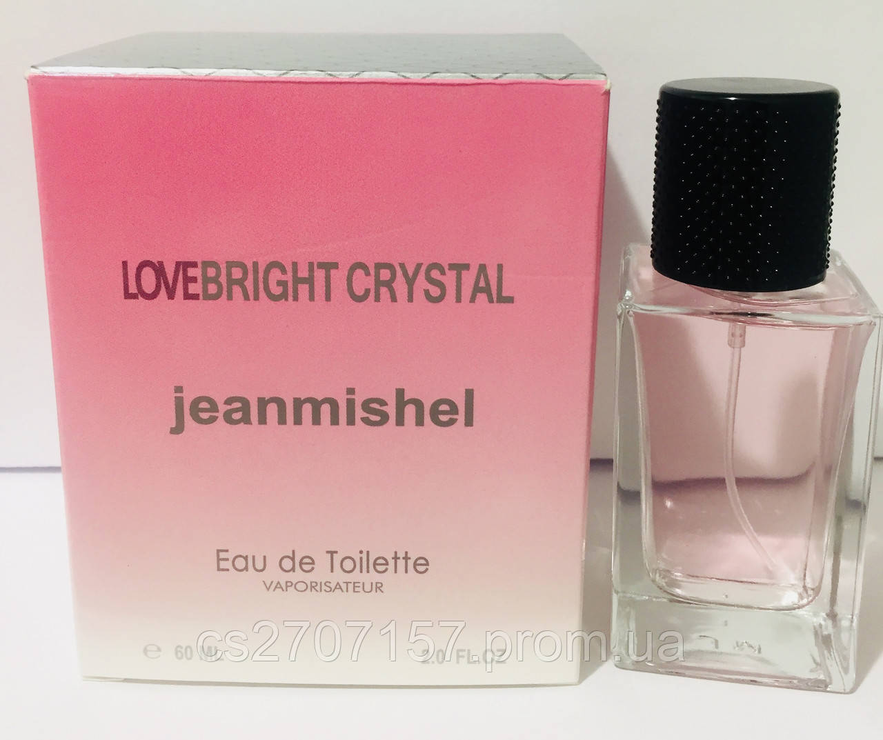 Жіночі парфуми Jeanmishel LoveBright Crystal 60 мл