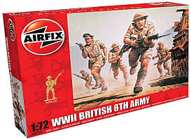 Солдати восьмий британської армії. Друга світова війна. 1/72 AIRFIX 00709