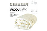 Ковдра шерстепон 200х220 зимова Wool Classic IDEIA, фото 8