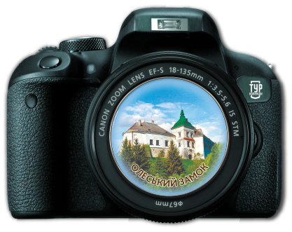 Магніт-фотоапарат. Олесько. "Олеський замок "