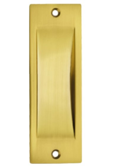 Ручка для розсувних дверей Прямокутна Metal-Bud латунь (Польща)
