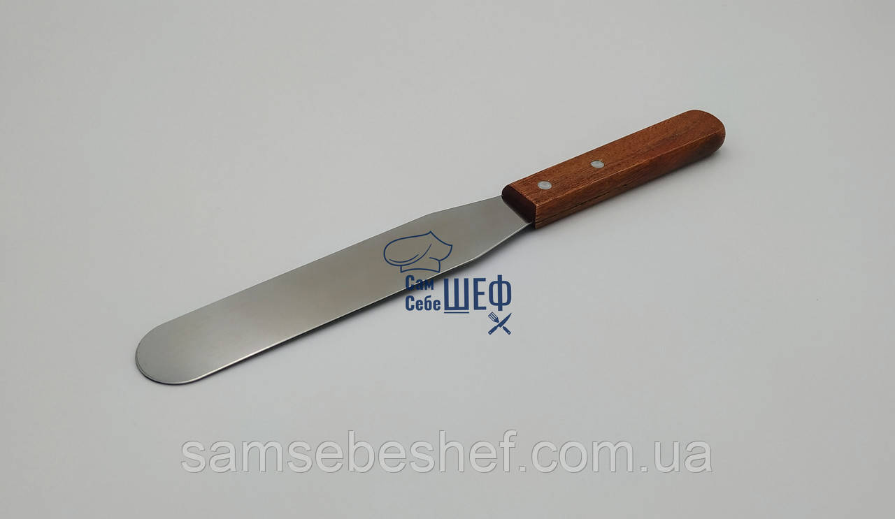 Шпатель кондитерський прямий 27 см GA Династія 18033, фото 1