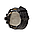 Skmei 1309 Класичні чоловічі годинники чорні з білими стрілками, фото 6