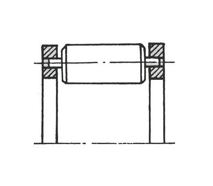 Підшипник 64805 розміри 25*38*24.7, фото 2
