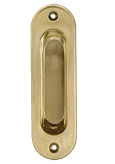 Ручка для розсувних дверей Овальна Metal-Bud латунь (Польща)