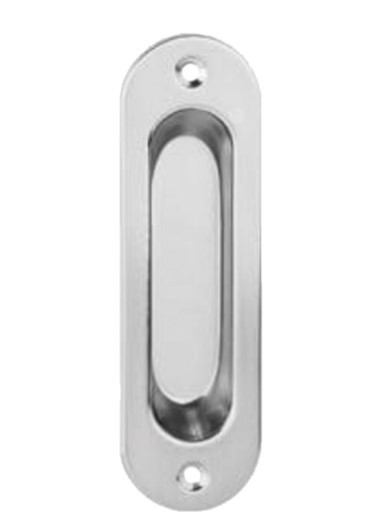 Ручка для розсувних дверей Овальна Metal-Bud хром (Польща)
