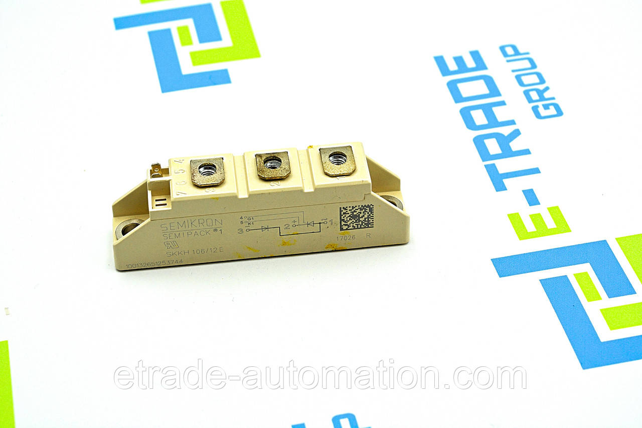 Тиристорний модуль SEMIKRON SKKH 106/12E, фото 1