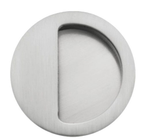 Ручка для розсувних дверей Кругла Metal-Bud нікель матовий (Польща)