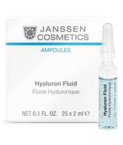 Ультразволожувальна сироватка з гіалуроновою кислотою Ampoules Hyaluron Fluid Janssen Cosmetics (25 амп. / 2 мл)