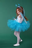 Дитячий карнавальний костюм "Метелик блакитний"., фото 3