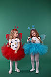 Дитячий карнавальний костюм "Метелик блакитний"., фото 5