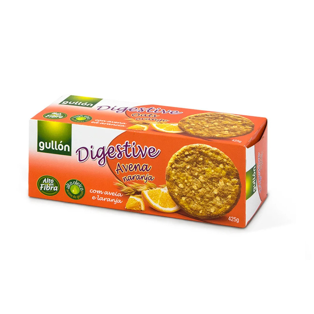 Gullon Digestive злакове печиво з апельсином, 425г