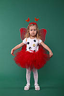 Дитячий карнавальний костюм "Метелик червоний".