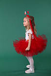Дитячий карнавальний костюм "Метелик червоний"., фото 5