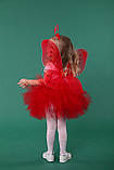 Дитячий карнавальний костюм "Метелик червоний"., фото 4