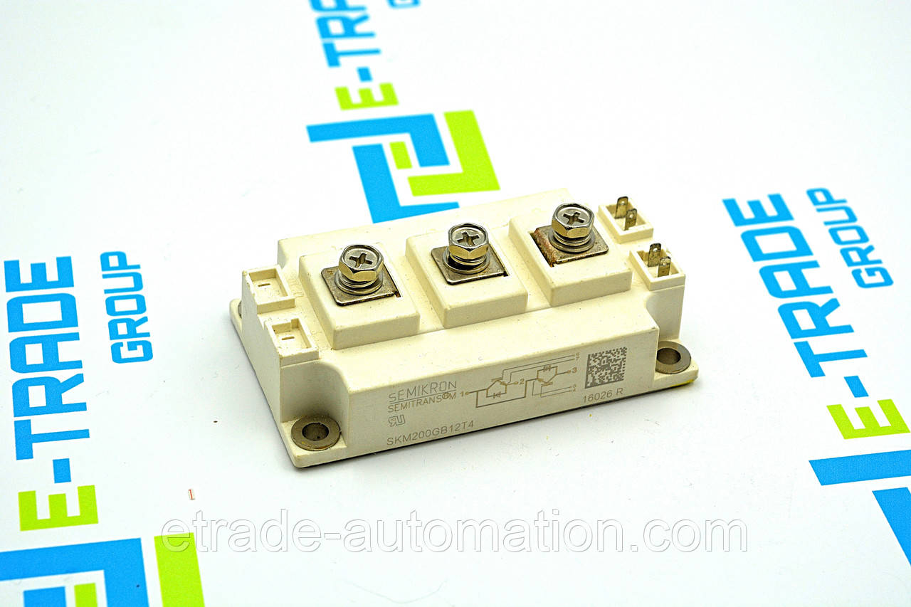 Тиристорний модуль SEMIKRON SKM200GB12T4, фото 1