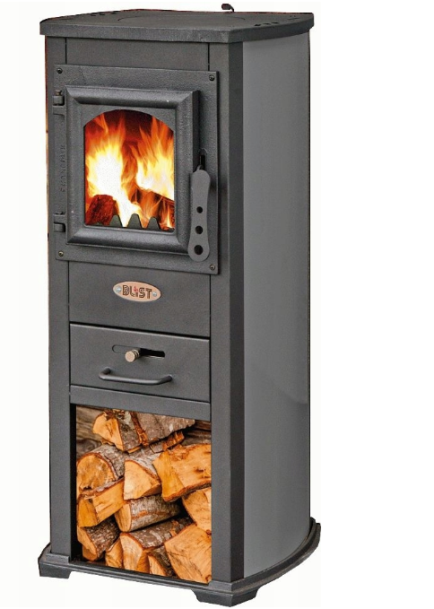 Піч-камін, Буржуйка BLIST Ekonomik LUX 9 kW на 85 м2, фото 1