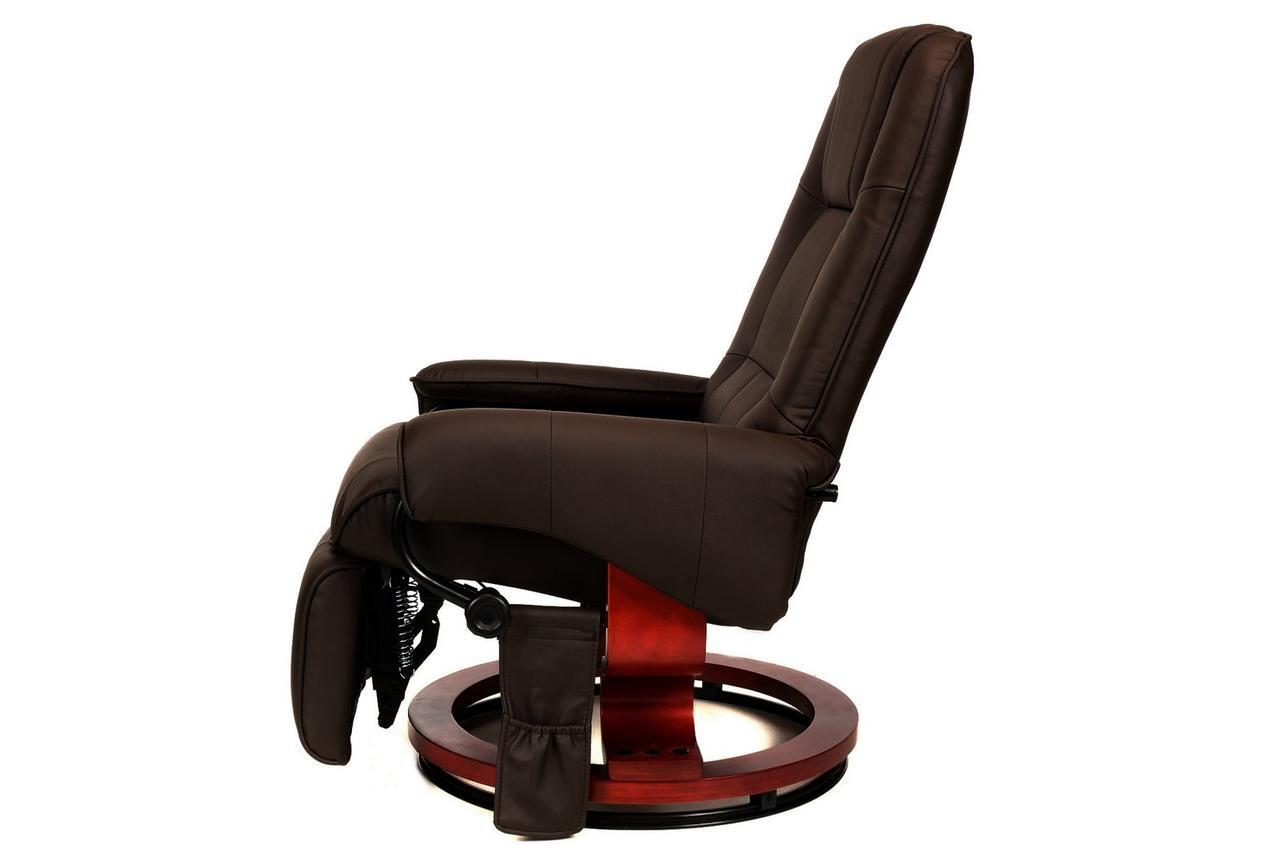 Массажное кресло HOME&OFFICE, подогрев, коричневое - фото 4 - id-p1151738900
