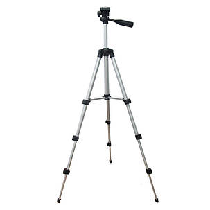 Трипод штатив для телефона та камер Tripod 3110 Світло-сірий, фото 2