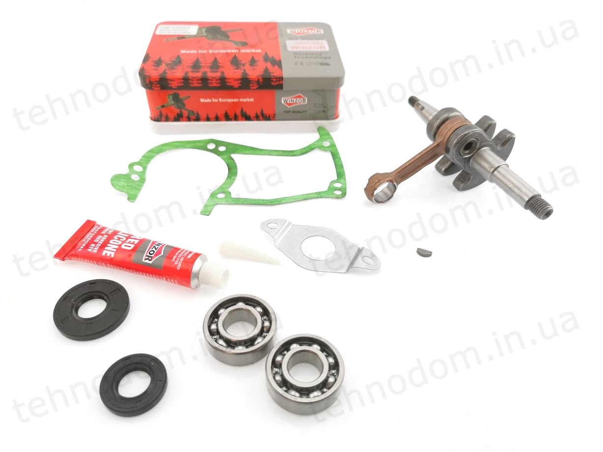 Коленвал в сборе Winzor для бензопил 4500, 5200 Metal Box