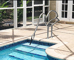 Поручні сталеві нестандартних розмірів з нержавіючої сталі для басейну - ціни від виробника