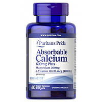 Кальцій плюс магній та вітамін Д3 (Calcium plus Magnesium with Vitamin D3) 600 мг/300 мг/1000 МО