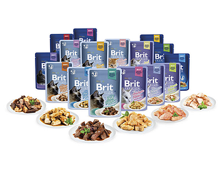 Вологий корм для котів Brit Premium (Бріт Преміум)