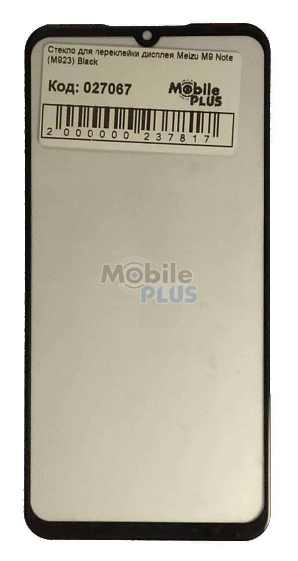 Скло для переклеювання дисплея Meizu M9 Note (M923) Black, фото 1
