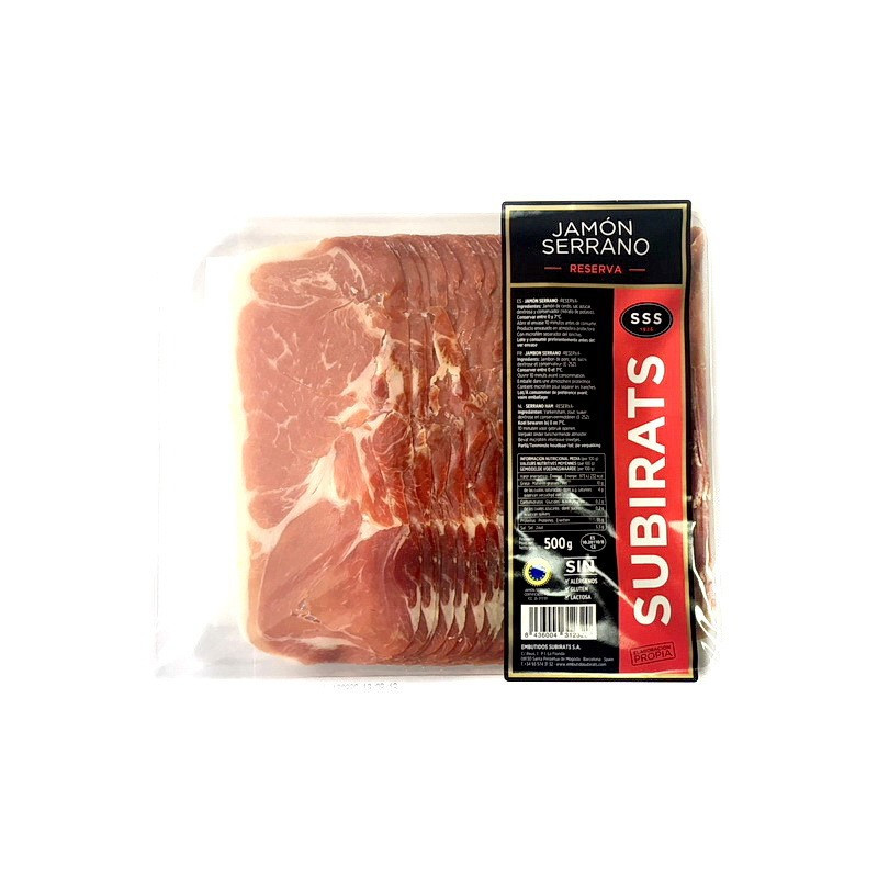 Хамон Subirats Jamon Serrano (500 грамів)