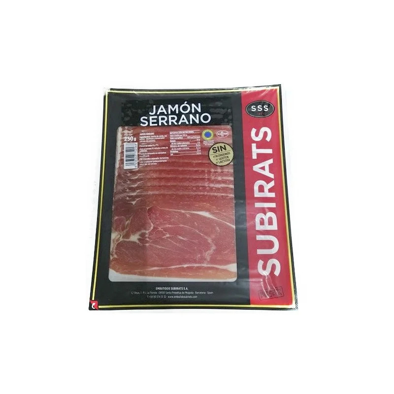 Хамон Subirats Jamon Serrano (250 грам)