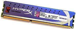 Игровая оперативная память Kingston HyperX DDR3 4Gb 1600MHz 12800U 2R8 CL9 (KHX1600C9D3K4/16GX) Б/У - МИНУС