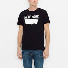 Чоловіча футболка Levis Nyc City Tee — Black (L)