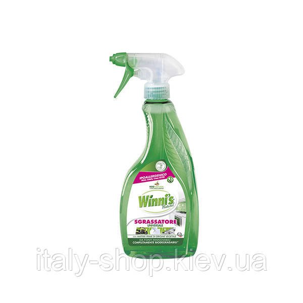 Анти-жир Winni's Naturel Sgrassatore гіпоалергенний засіб еко-серія, 500 мл, Італія.