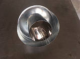 Конус (оголовок) нержавіюча сталь 0,8-0,5 мм, діаметр 150/250 мм., димар, фото 5