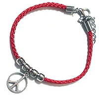 Красная нить браслет в наборе 10 шт (знак мира и любви)