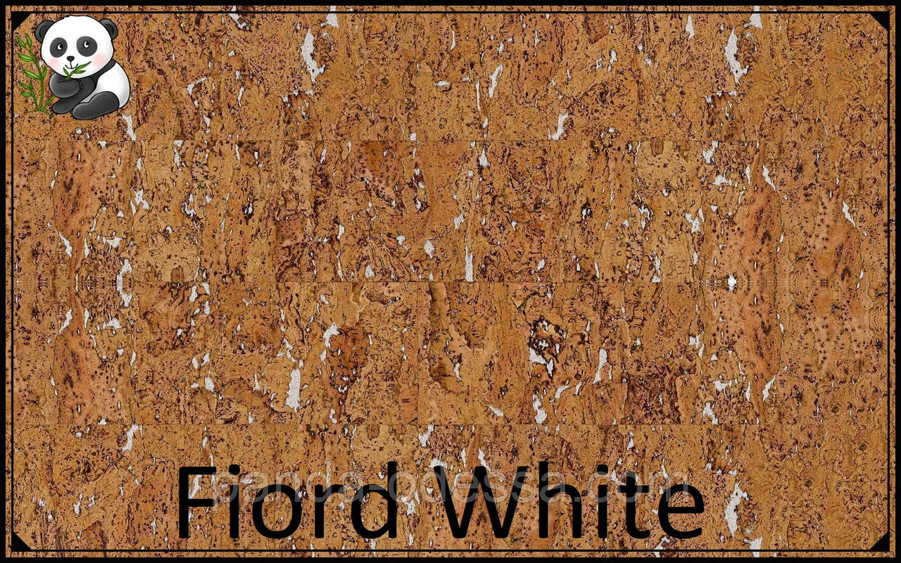 Пробкові панелі (шпалери) Fiord White TM Wicanders 600*300*3 мм