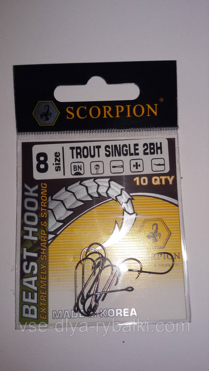 Гачок SCORPION велике вухо 8