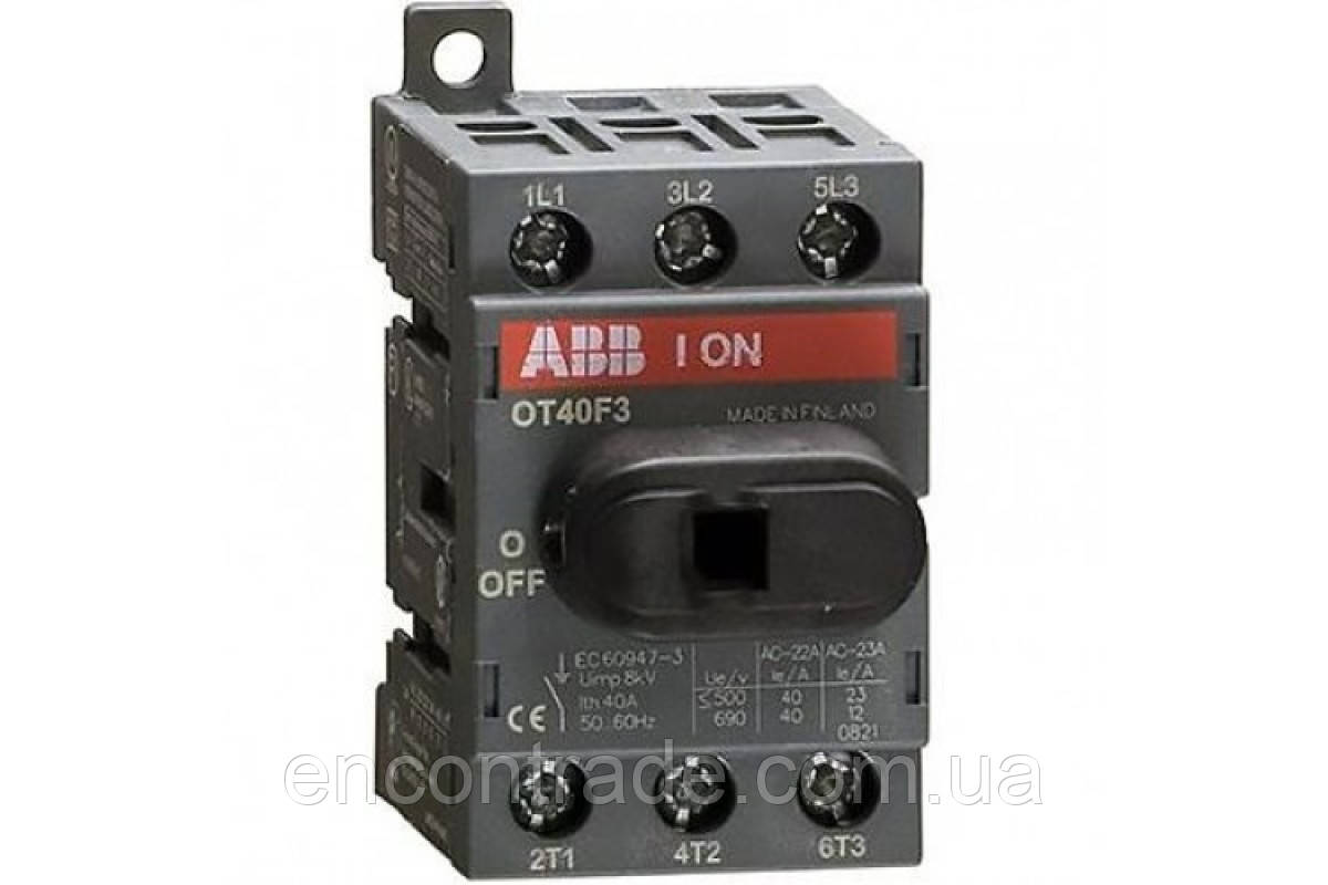 1SCA104902R1001 Вимикач навантаження ABB OT40F3, фото 1