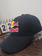 Кепка Бейсболка Red Bull (Ред Бул) чорна, фото 3